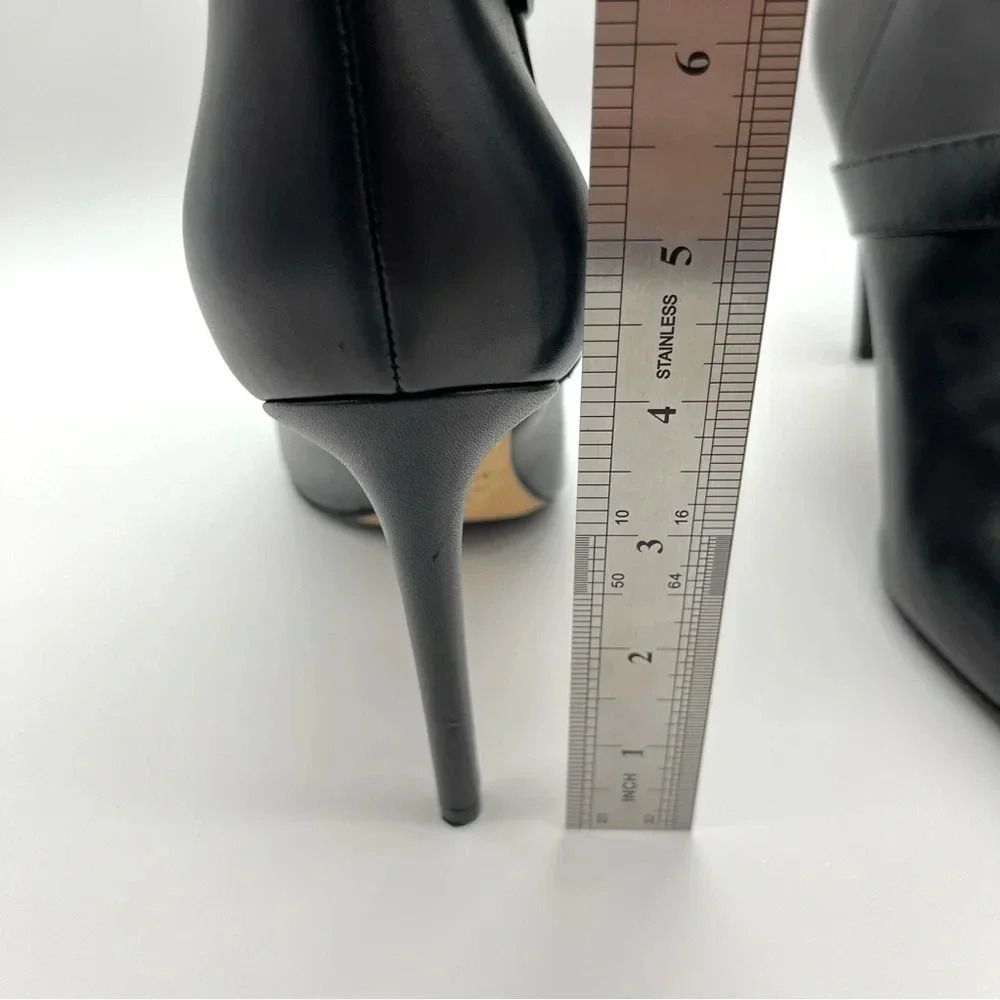 Christian Dior black heeled boots size EU 41 - Picture 7 of 12